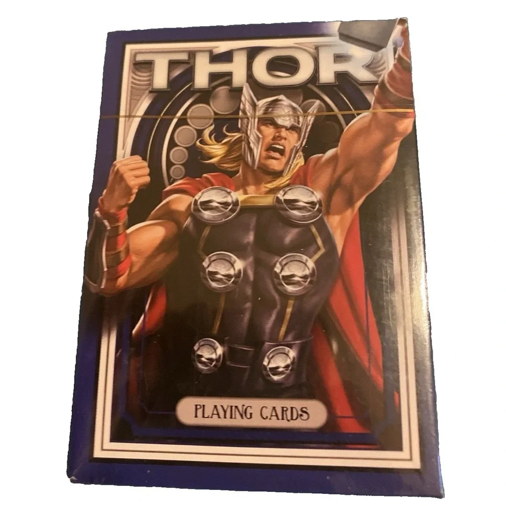 Thor Movie Playing Cards Deck‎ Marvel Holiday Christmas Stocking Stuffer New!